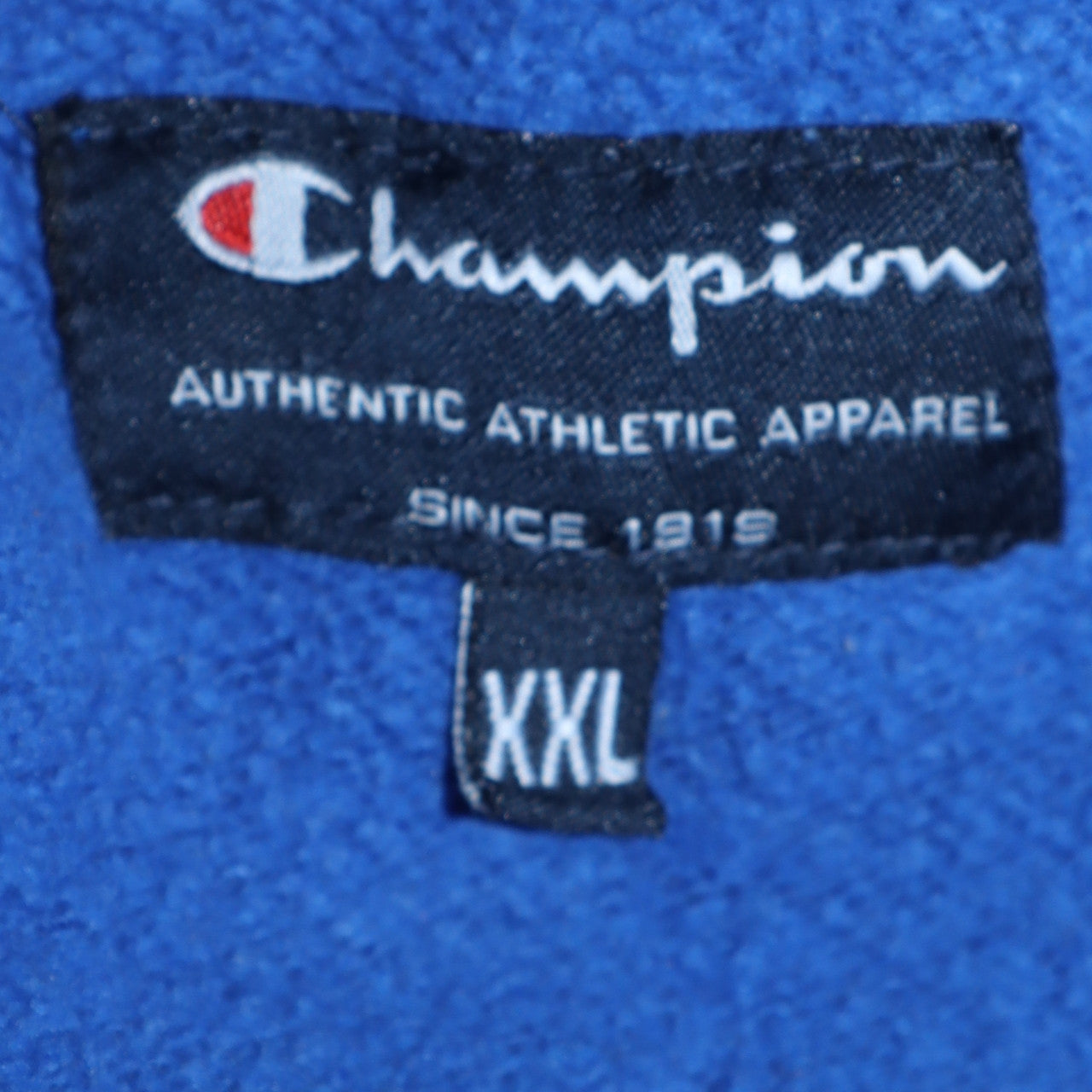 Mens UK Size 2XL Champion Blue Pullover Hoodie