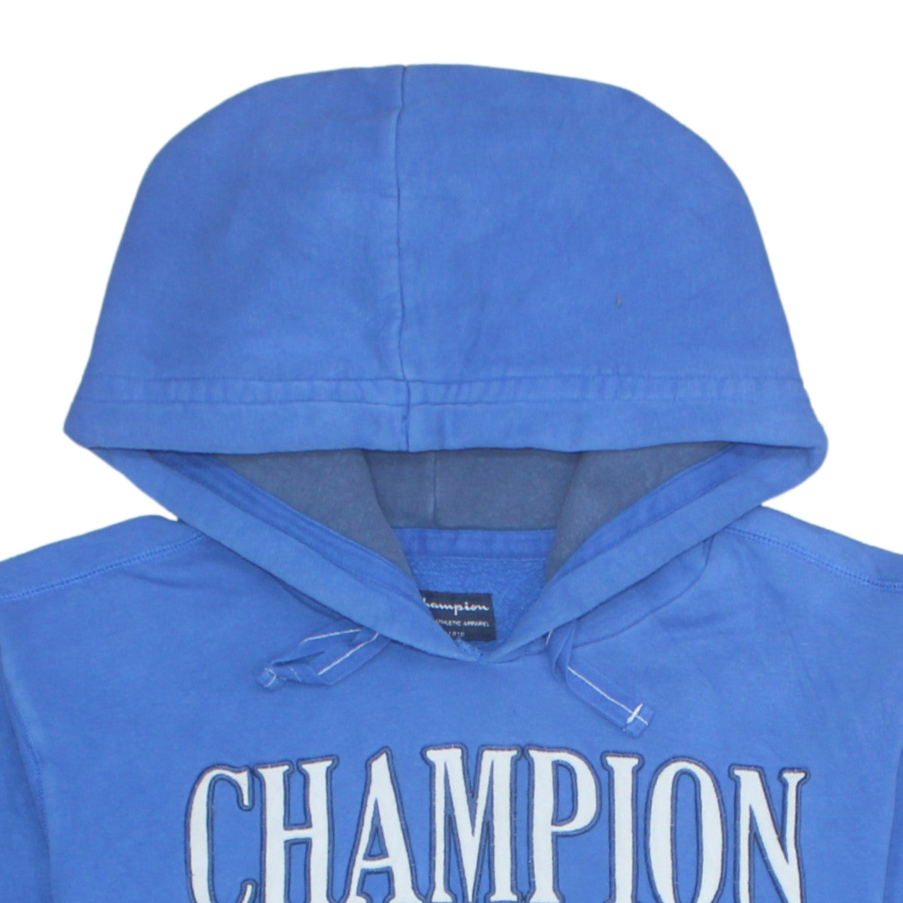 Mens UK Size 2XL Champion Blue Pullover Hoodie