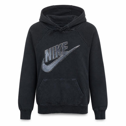 Womens UK Size XS Nike Black Pullover Hoodie
