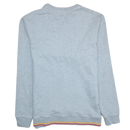 Mens UK Size M ellesse Grey Pullover Sweatshirt