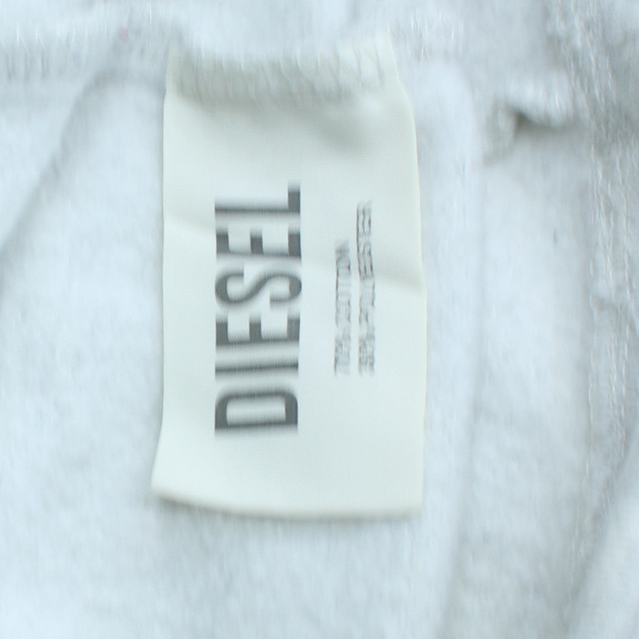 Womens UK Size L Diesel Grey Pullover Sweatshirt