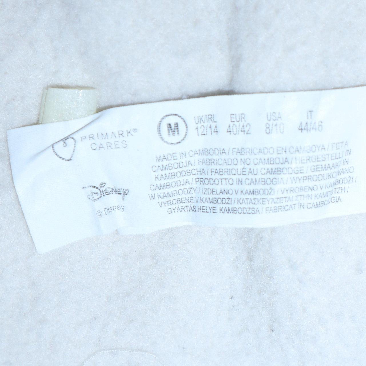 Womens UK Size 12/14 Disney White Pullover Sweatshirt