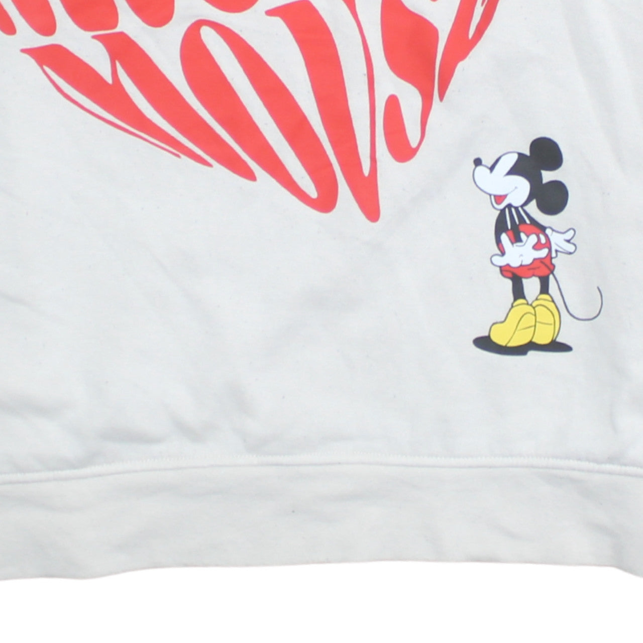 Womens UK Size 12/14 Disney White Pullover Sweatshirt