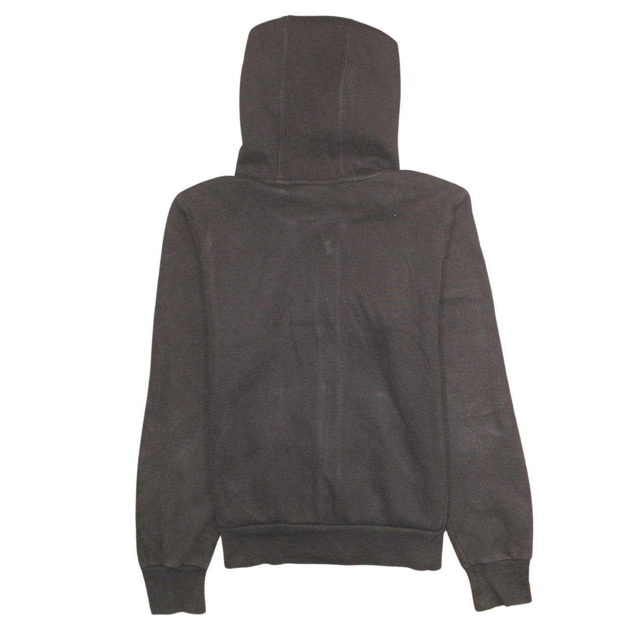 Womens UK Size M Nike Brown Full Zip Hoodie
