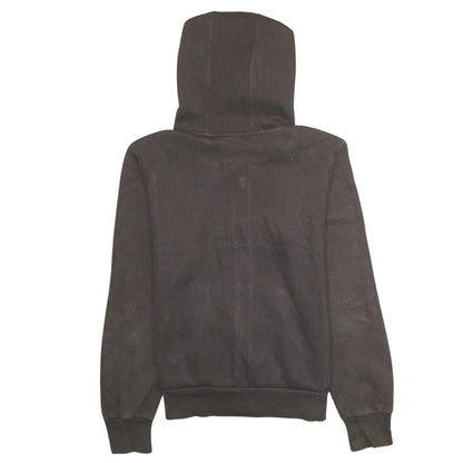 Womens UK Size M Nike Brown Full Zip Hoodie