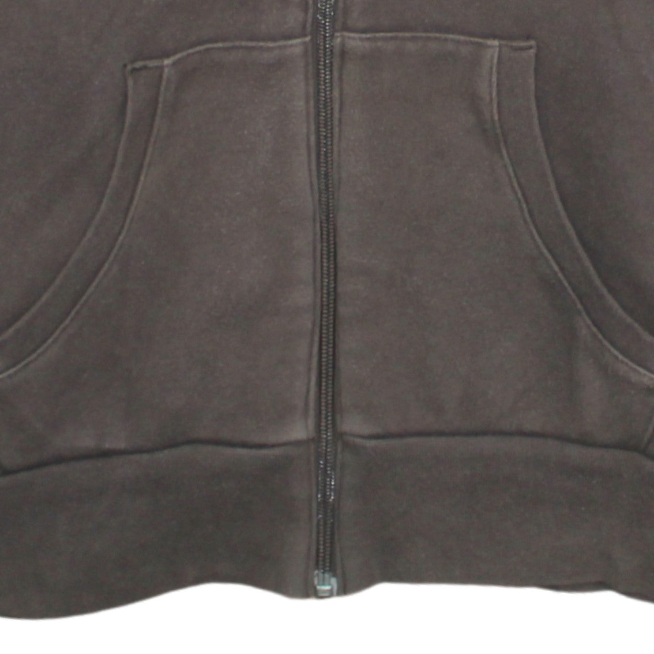 Womens UK Size M Nike Brown Full Zip Hoodie