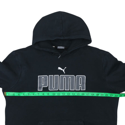 Mens UK Size L PUMA Black Pullover Hoodie