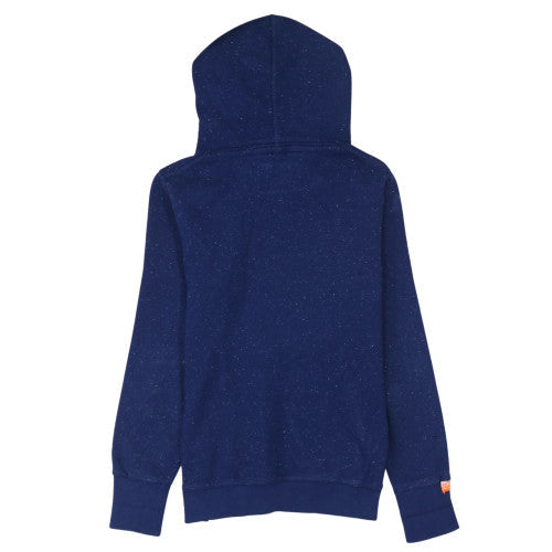 Womens UK Size M Superdry Blue Pullover Hoodie