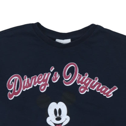 Womens UK Size L Disney Blue Pullover Sweatshirt