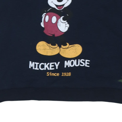 Womens UK Size L Disney Blue Pullover Sweatshirt