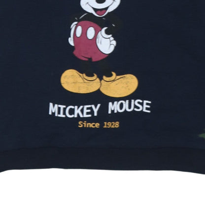 Womens UK Size L Disney Blue Pullover Sweatshirt