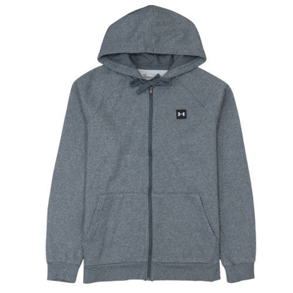 Mens UK Size M Under armour Grey Full Zip Hoodie