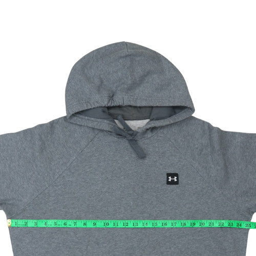Mens UK Size L Under armour Grey Pullover Hoodie