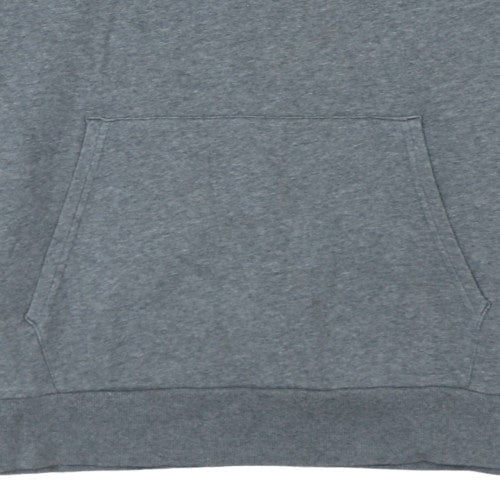 Mens UK Size L Under armour Grey Pullover Hoodie