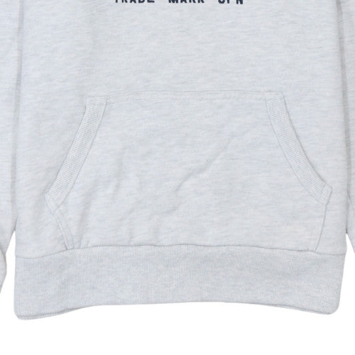 Womens UK Size M Superdry Grey Pullover Hoodie