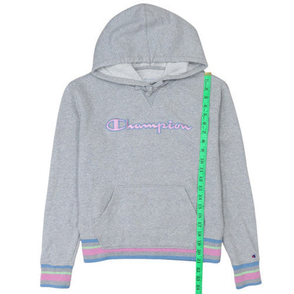 Womens UK Size S Champion Grey Pullover Hoodie