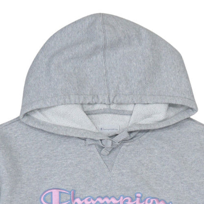 Womens UK Size S Champion Grey Pullover Hoodie