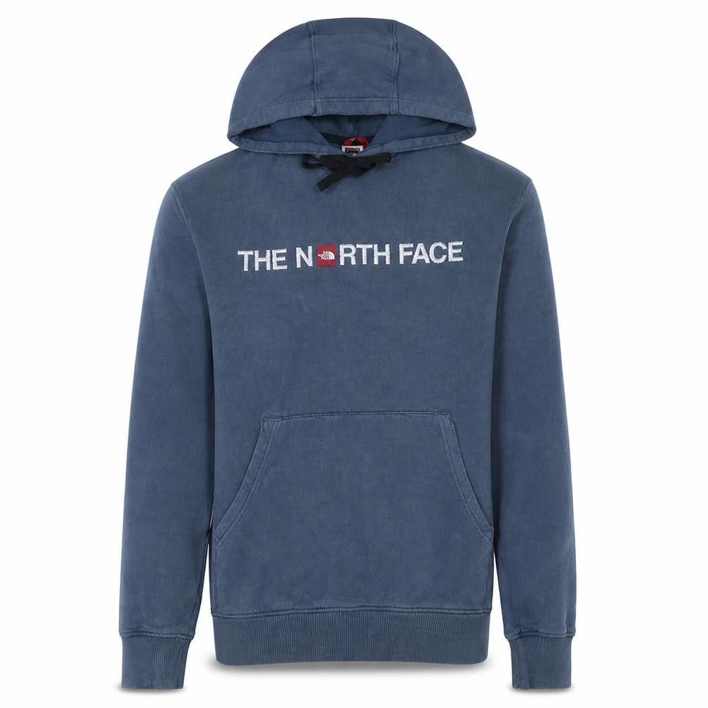 Mens UK Size S The North Face Blue Pullover Hoodie