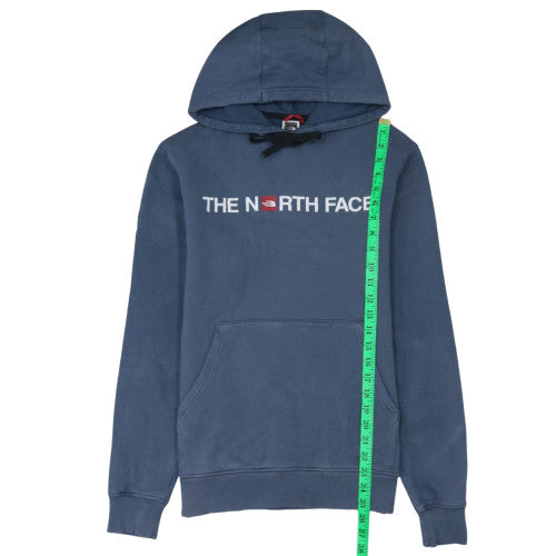 Mens UK Size S The North Face Blue Pullover Hoodie