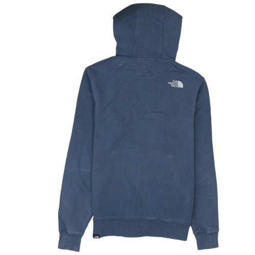 Mens UK Size S The North Face Blue Pullover Hoodie