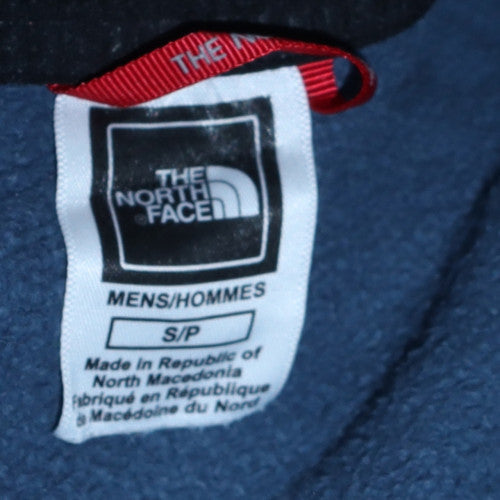 Mens UK Size S The North Face Blue Pullover Hoodie