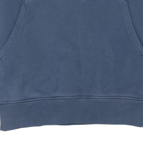 Mens UK Size S The North Face Blue Pullover Hoodie