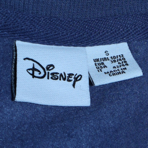 Womens UK Size S Disney Blue Pullover Sweatshirt