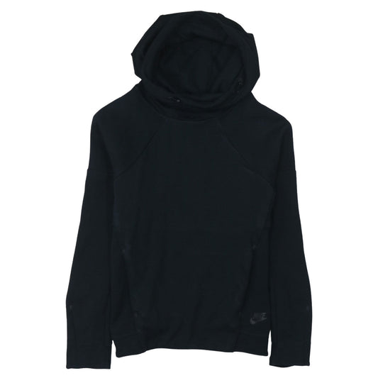 Womens UK Size S Nike Black Pullover Hoodie