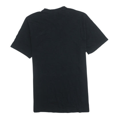 Reebok Men's Black Short Sleeve Crew Neck Cotton Sports T-Shirt M