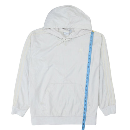 Womens UK Size 14 Adidas Ivory Pullover Hoodie