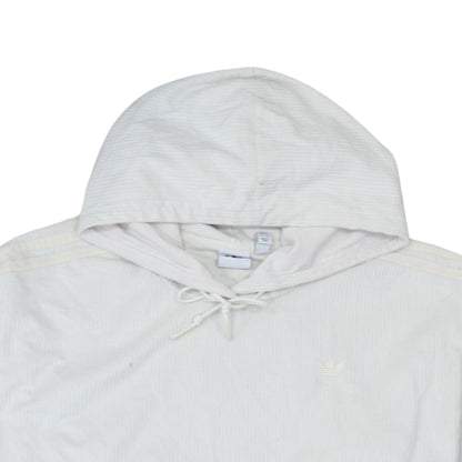 Womens UK Size 14 Adidas Ivory Pullover Hoodie