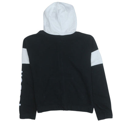 Womens UK Size S Reebok Black Full Zip Hoodie