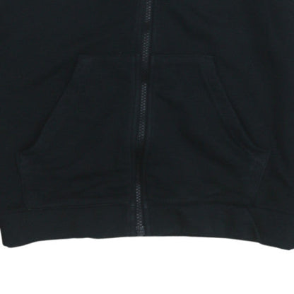 Womens UK Size S Reebok Black Full Zip Hoodie