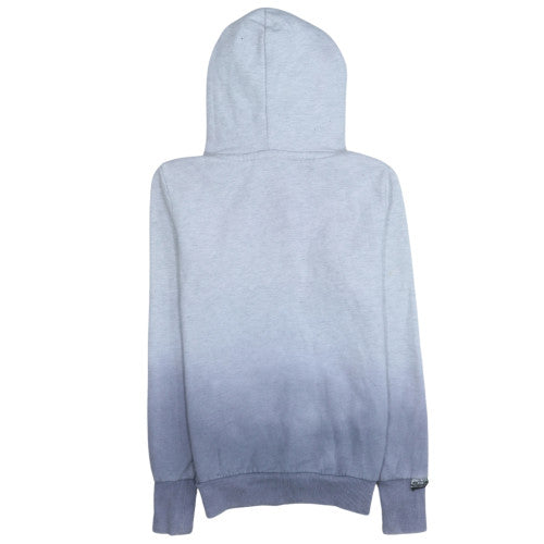 Womens UK Size S Superdry Grey Pullover Hoodie