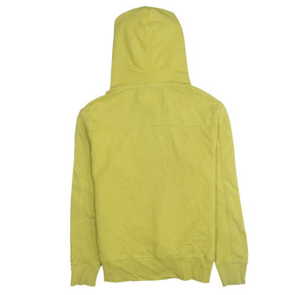 Mens UK Size S Calvin Klein Jeans Yellow Pullover Hoodie