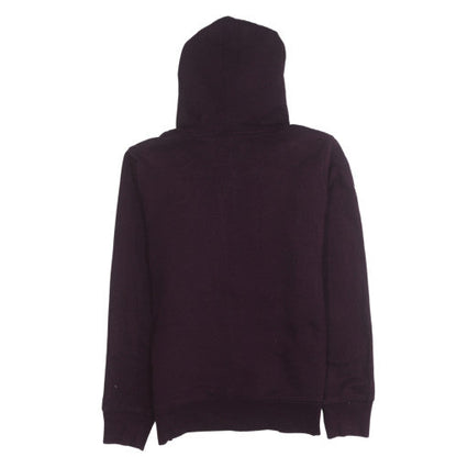 Womens UK Size M GAP Purple Full Zip Hoodie