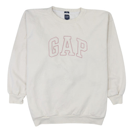 Womens UK Size S GAP Ivory Pullover Sweatshirt