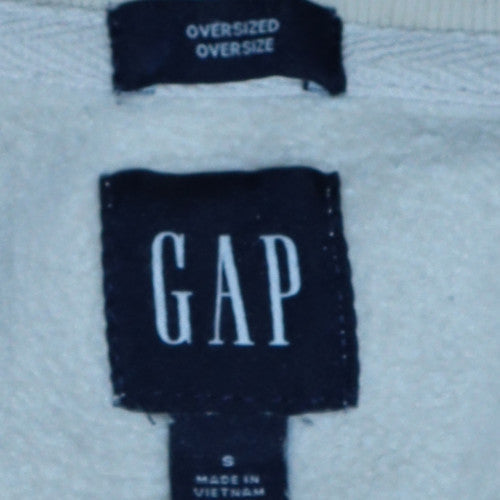 Womens UK Size S GAP Ivory Pullover Sweatshirt