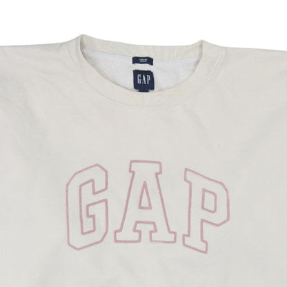 Womens UK Size S GAP Ivory Pullover Sweatshirt