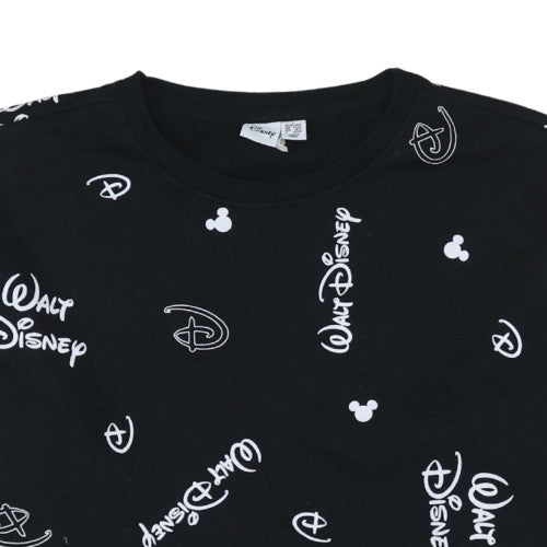 Womens UK Size L Primark Black Pullover Sweatshirt