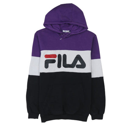 Mens UK Size M FILA Multicoloured Pullover Hoodie
