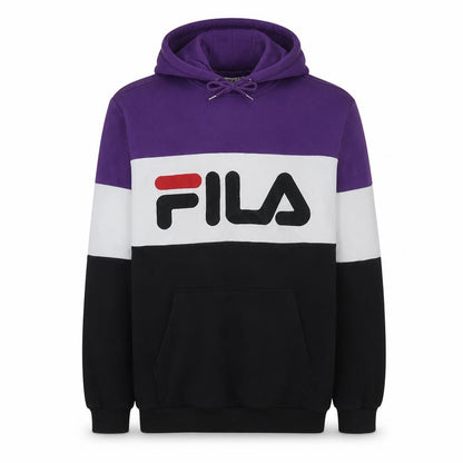 Fila Men's Multicoloured Pullover Hoodie M Graphic Sports Style