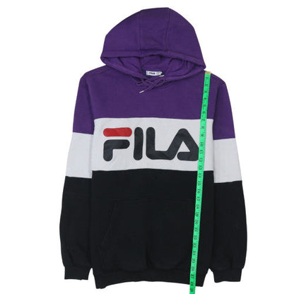 Mens UK Size M FILA Multicoloured Pullover Hoodie