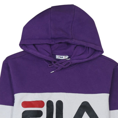 Mens UK Size M FILA Multicoloured Pullover Hoodie