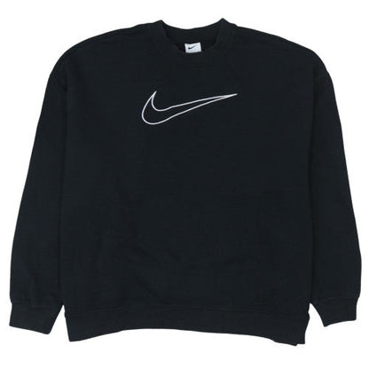 Womens UK Size XL Nike Black Pullover Sweatshirt