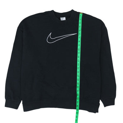 Womens UK Size XL Nike Black Pullover Sweatshirt