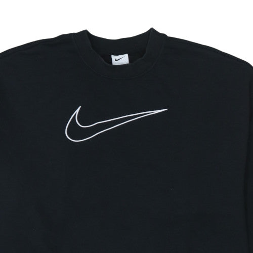 Womens UK Size XL Nike Black Pullover Sweatshirt