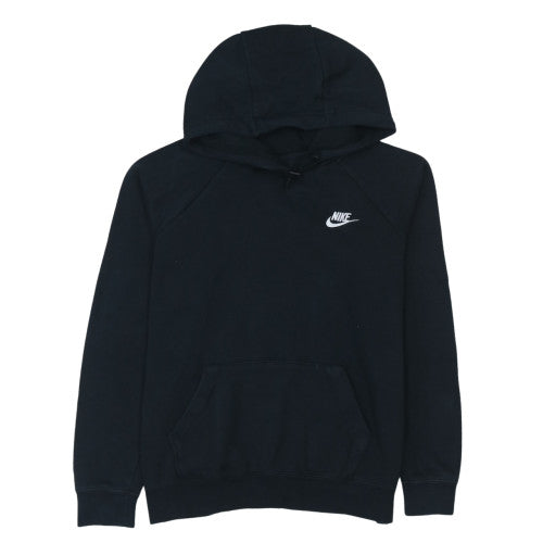 Womens UK Size M Nike Black Pullover Hoodie