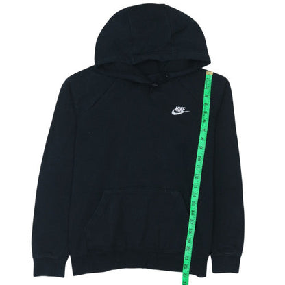 Womens UK Size M Nike Black Pullover Hoodie