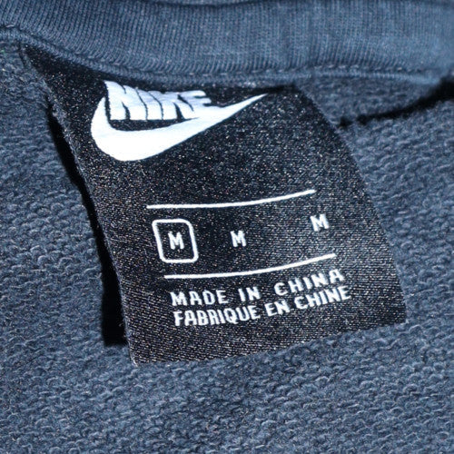 Womens UK Size M Nike Black Pullover Hoodie